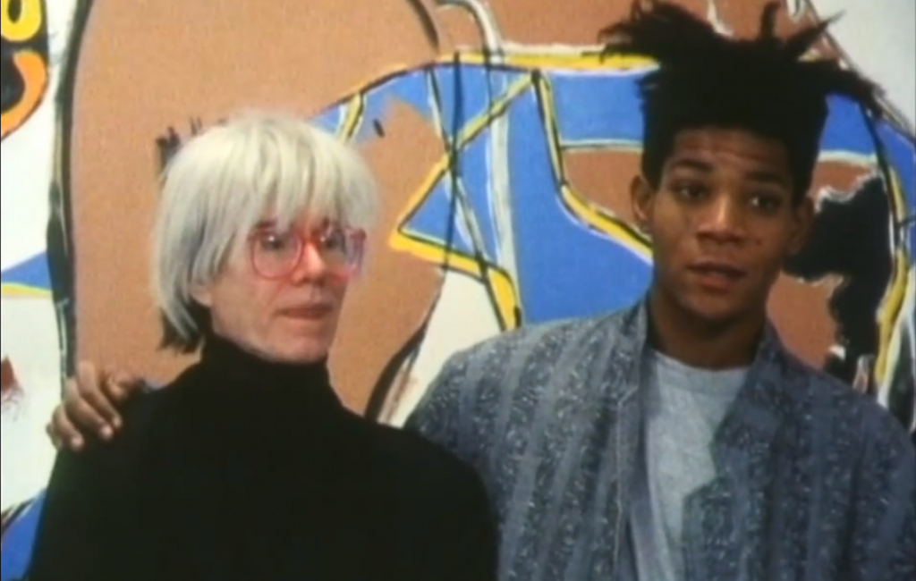 Jean-Michel Basquiat and Andy Warhol